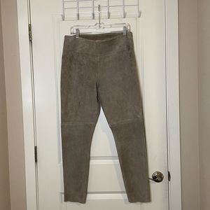 Poetry 100% suede pants